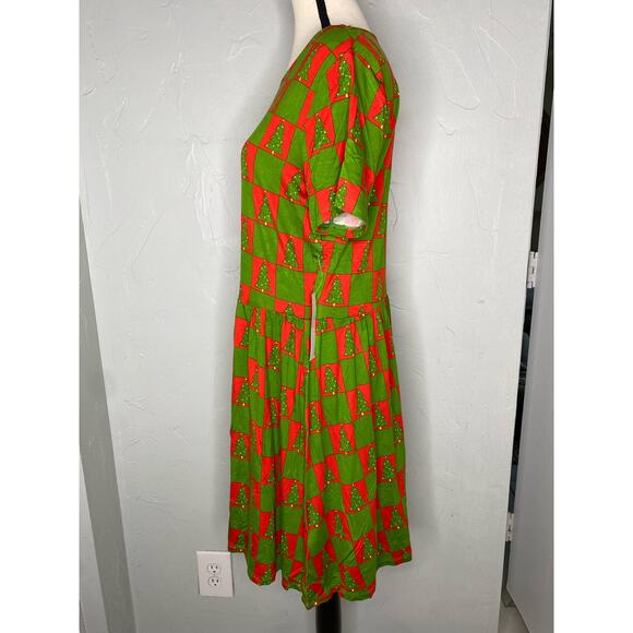 ModCloth Ensemble Observation Knit Dress Christmas - Picture 3 of 7